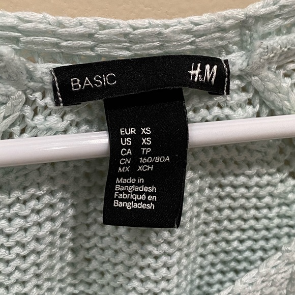 Mint green knit sweater - Picture 4 of 7